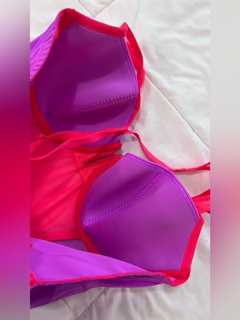 Savage X Fenty I Dare Hue Mesh Bustier size L - Picture 12 of 15